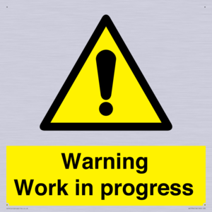 Warning Work in progress